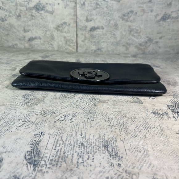 Ted Baker black leather clutch bag - Picture 6 of 13